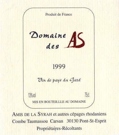 L'tiquette du vin prim